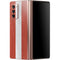 Latvia Flag Distressed Galaxy Z Fold2 5G Skin